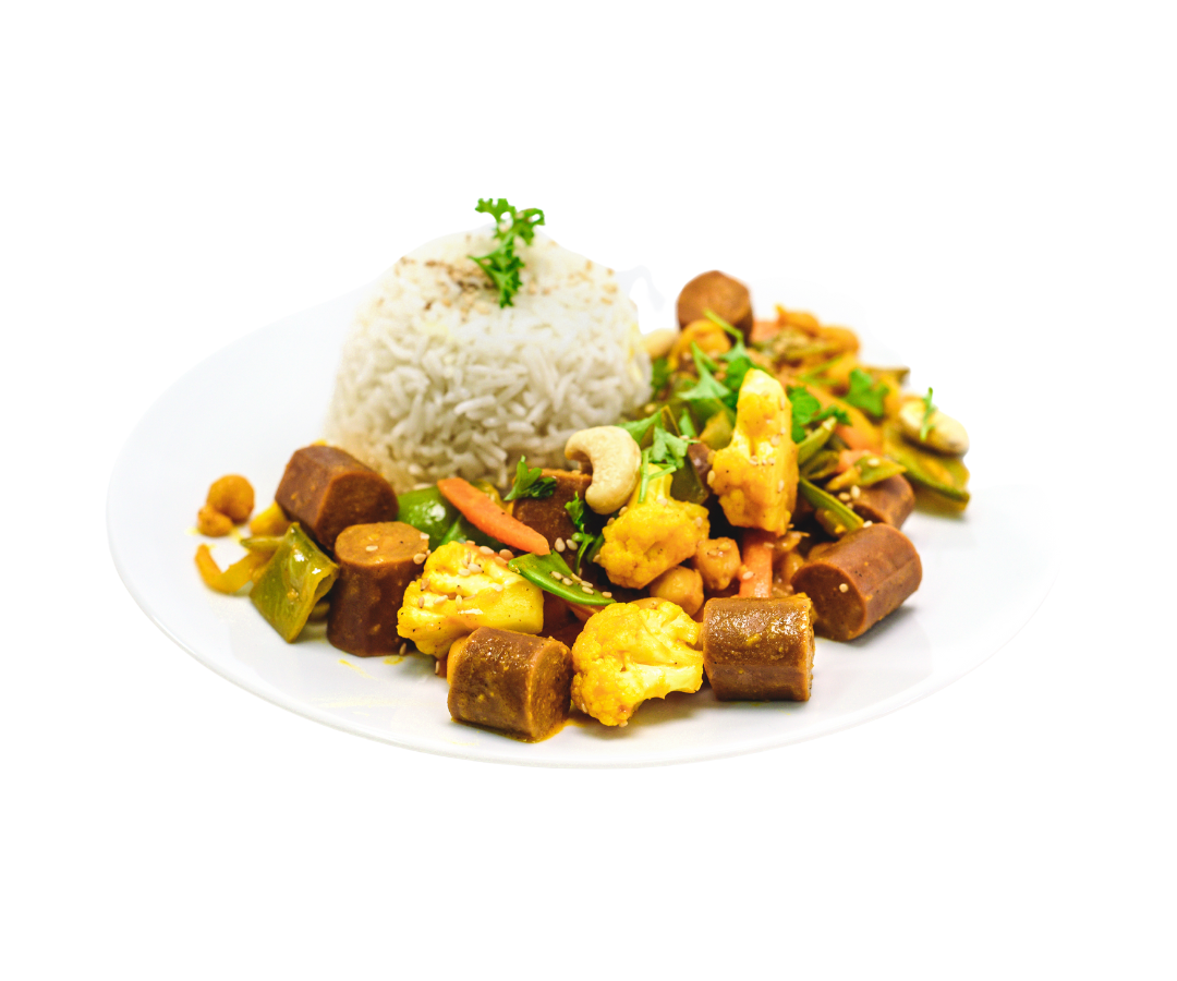 VEGANES CURRY mit Weenies – VEGGYNESS